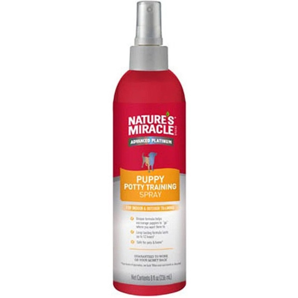 Nature's Miracle Advanced Platinum Puppy Potty Training Spray